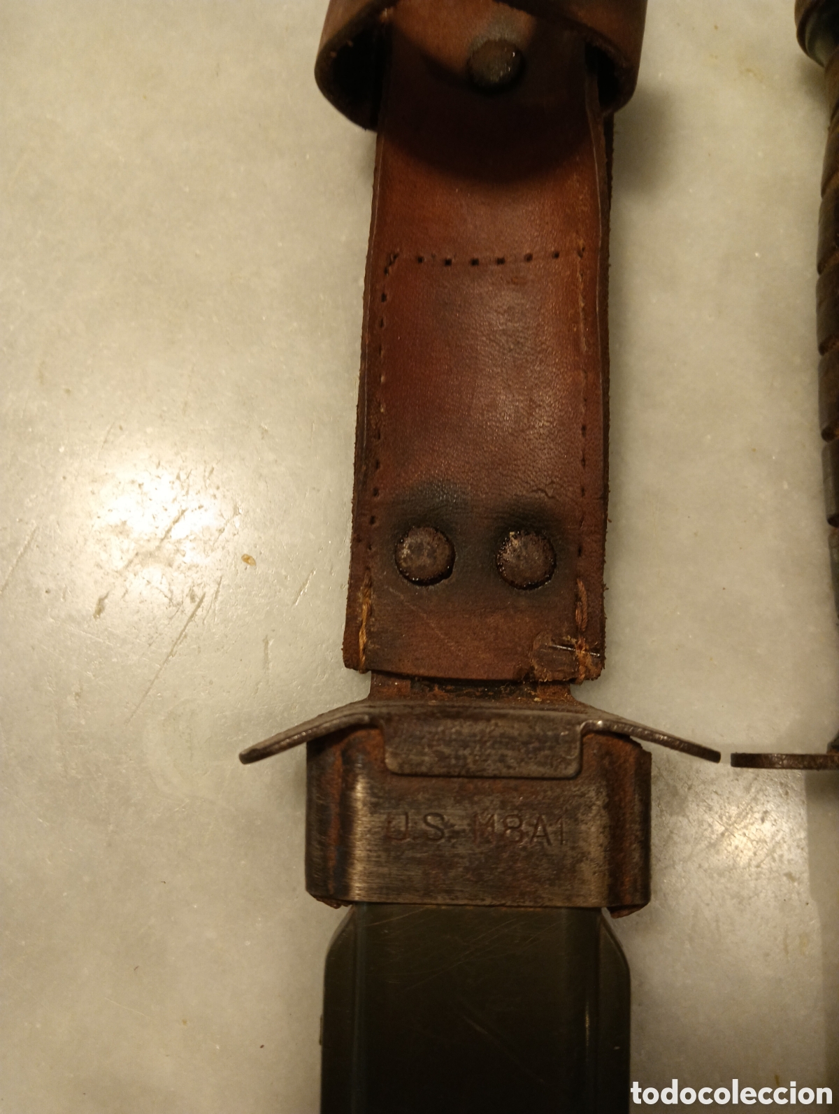 Militaria: cuchillo de combate americano M8A1 - Foto 4