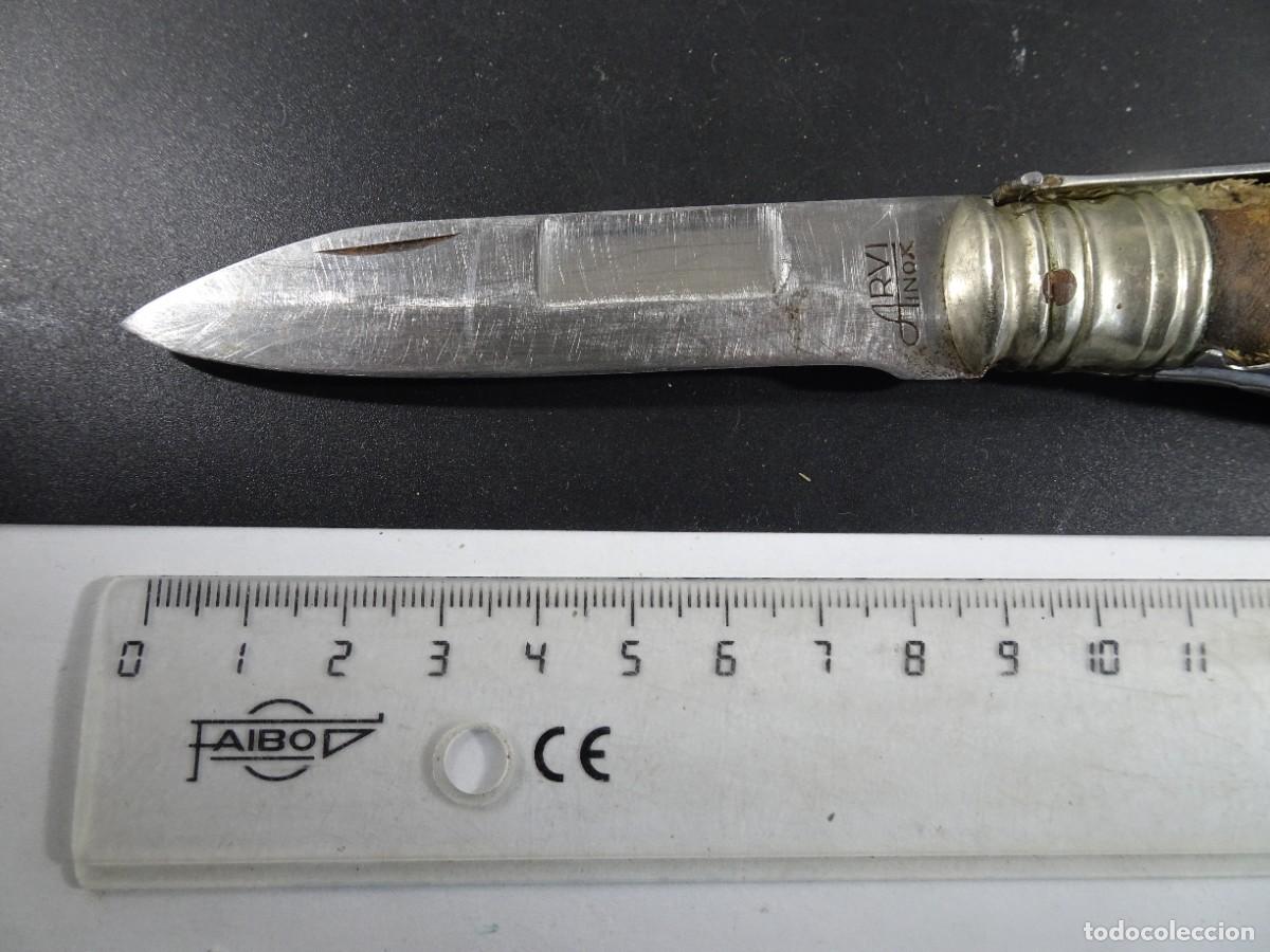 Militaria: ANTIGUA NAVAJA , PATA DE CABRA ARVI, VER FOTOS Y ESTADO