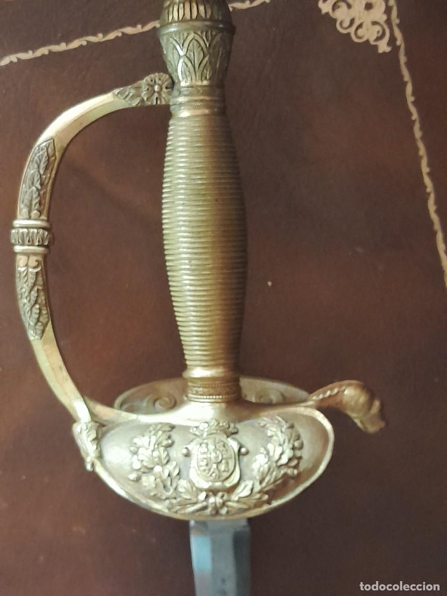Militaria: Espada de oficial infanteria Amadeo I 1871 eo I