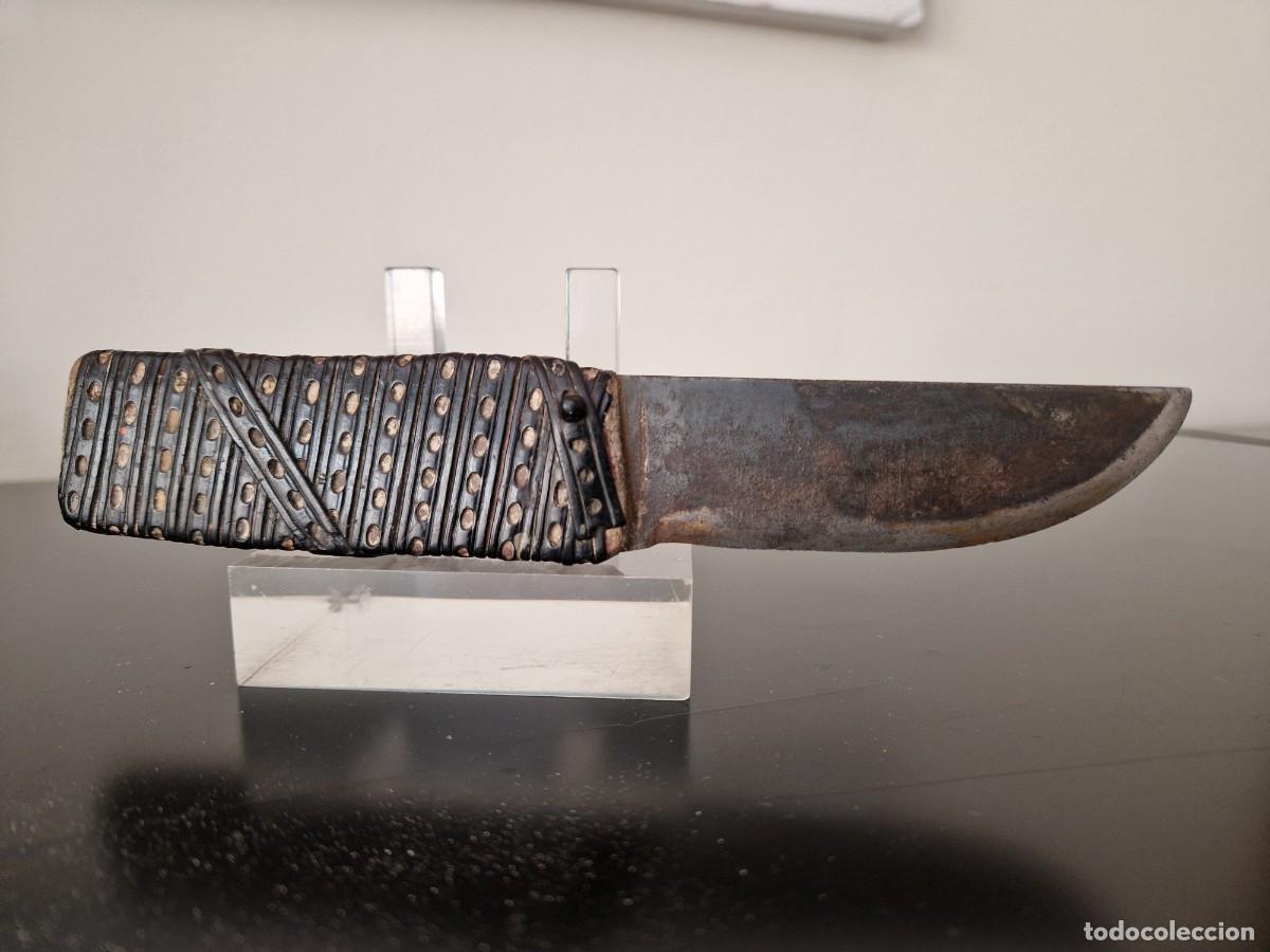 Militaria: CUCHILLO PU&Ntilde;AL ARTESANO - Foto 1