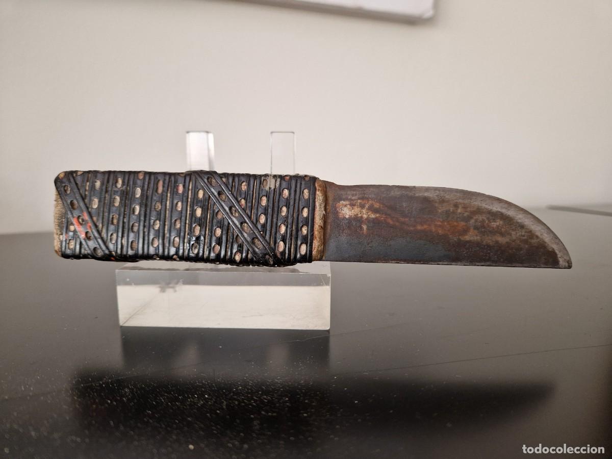 Militaria: CUCHILLO PU&Ntilde;AL ARTESANO - Foto 2
