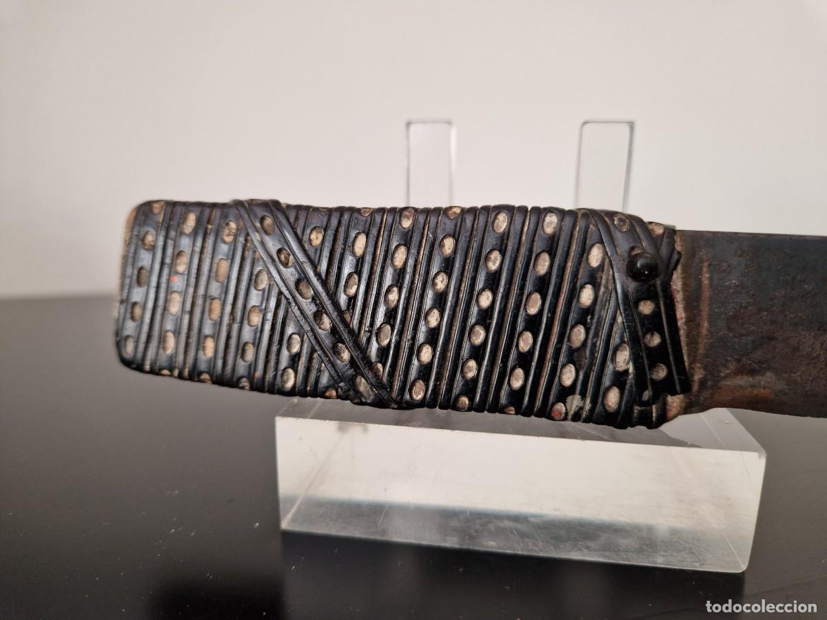 Militaria: CUCHILLO PU&Ntilde;AL ARTESANO - Foto 3