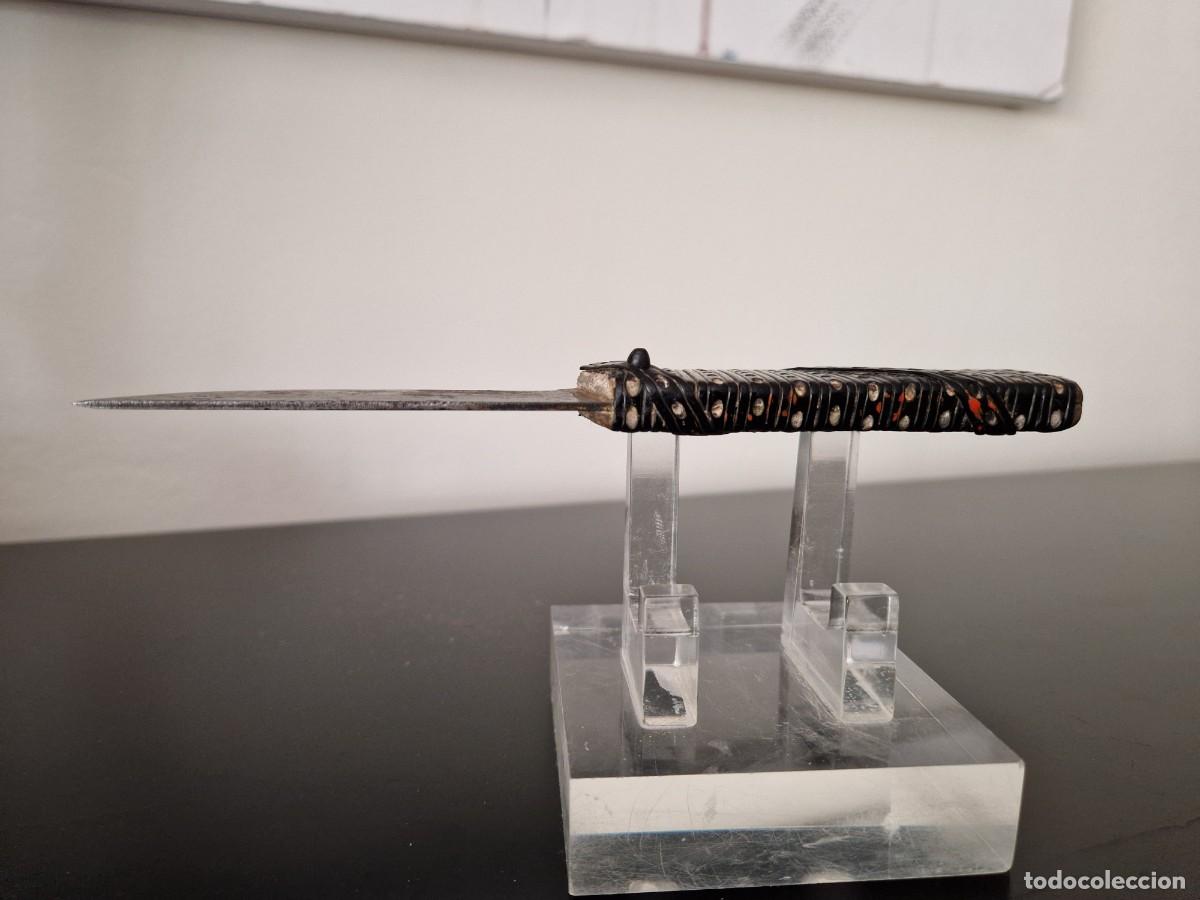 Militaria: CUCHILLO PU&Ntilde;AL ARTESANO - Foto 8
