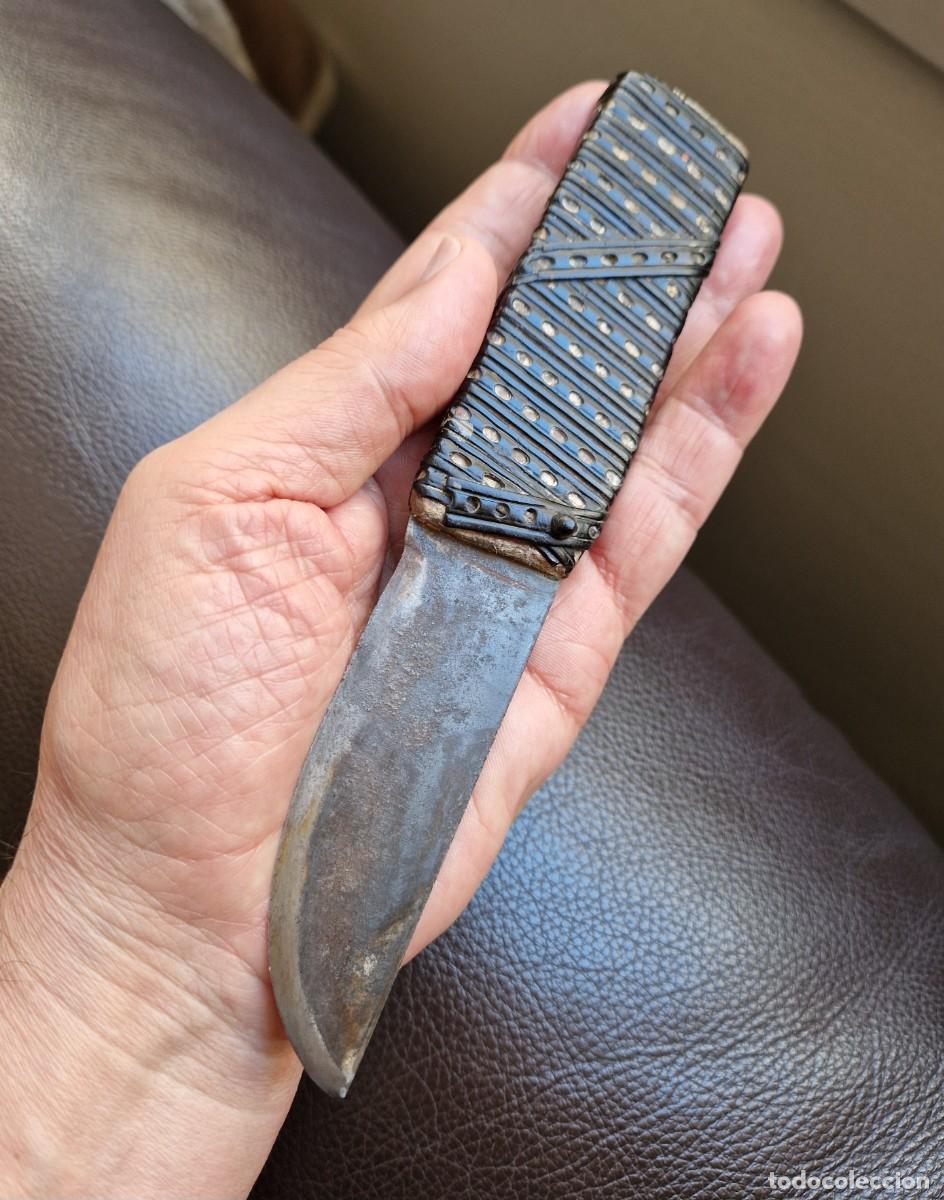 Militaria: CUCHILLO PU&Ntilde;AL ARTESANO - Foto 9