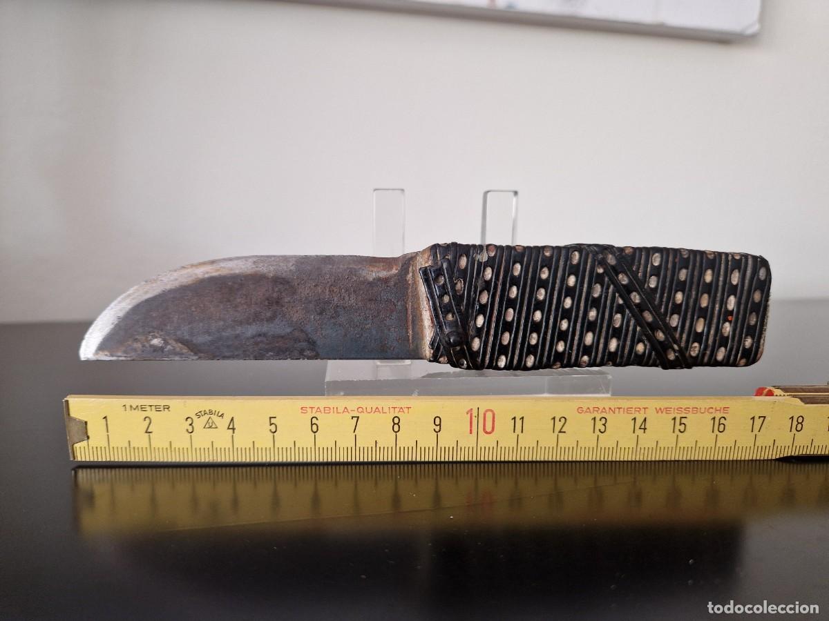 Militaria: CUCHILLO PU&Ntilde;AL ARTESANO - Foto 10