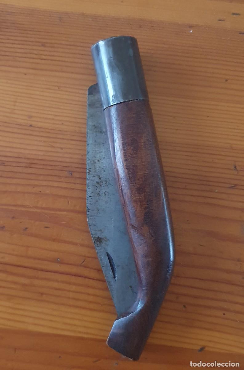 Militaria: Antigua navaja barriguda - Foto 2