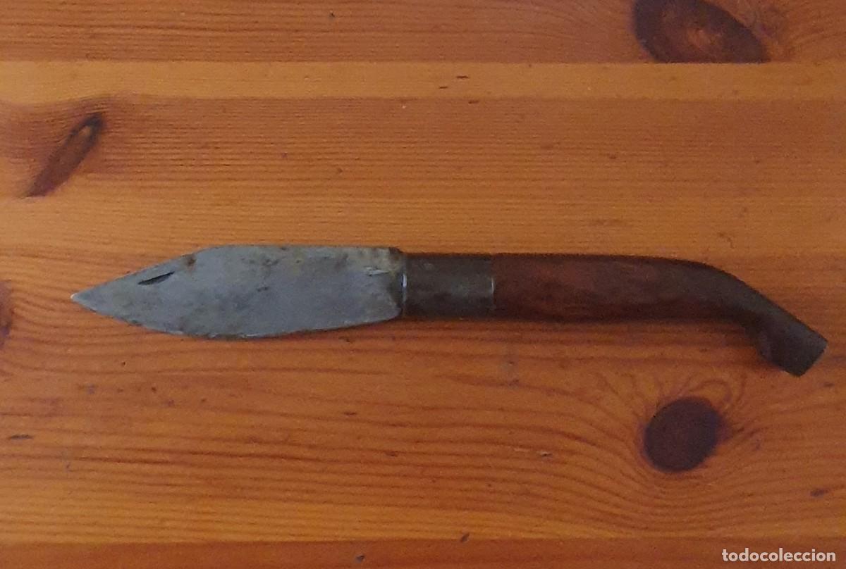 Militaria: Antigua navaja barriguda - Foto 3