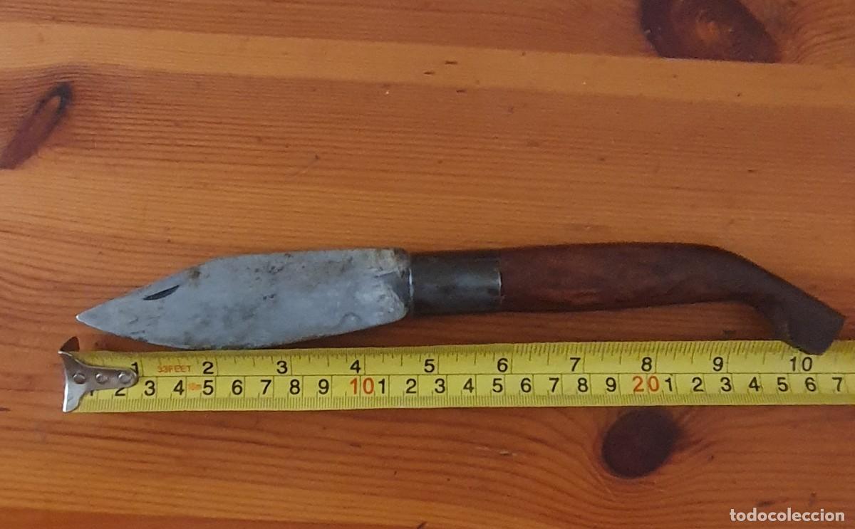 Militaria: Antigua navaja barriguda - Foto 5