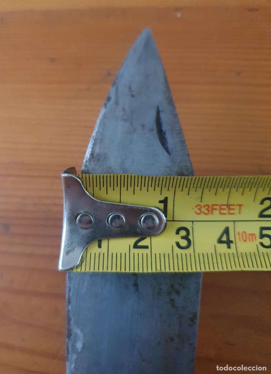 Militaria: Antigua navaja barriguda - Foto 6