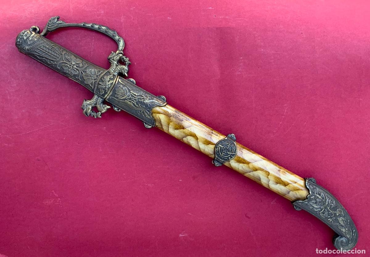 Militaria: Daga oriental. R&eacute;plica. - Foto 2