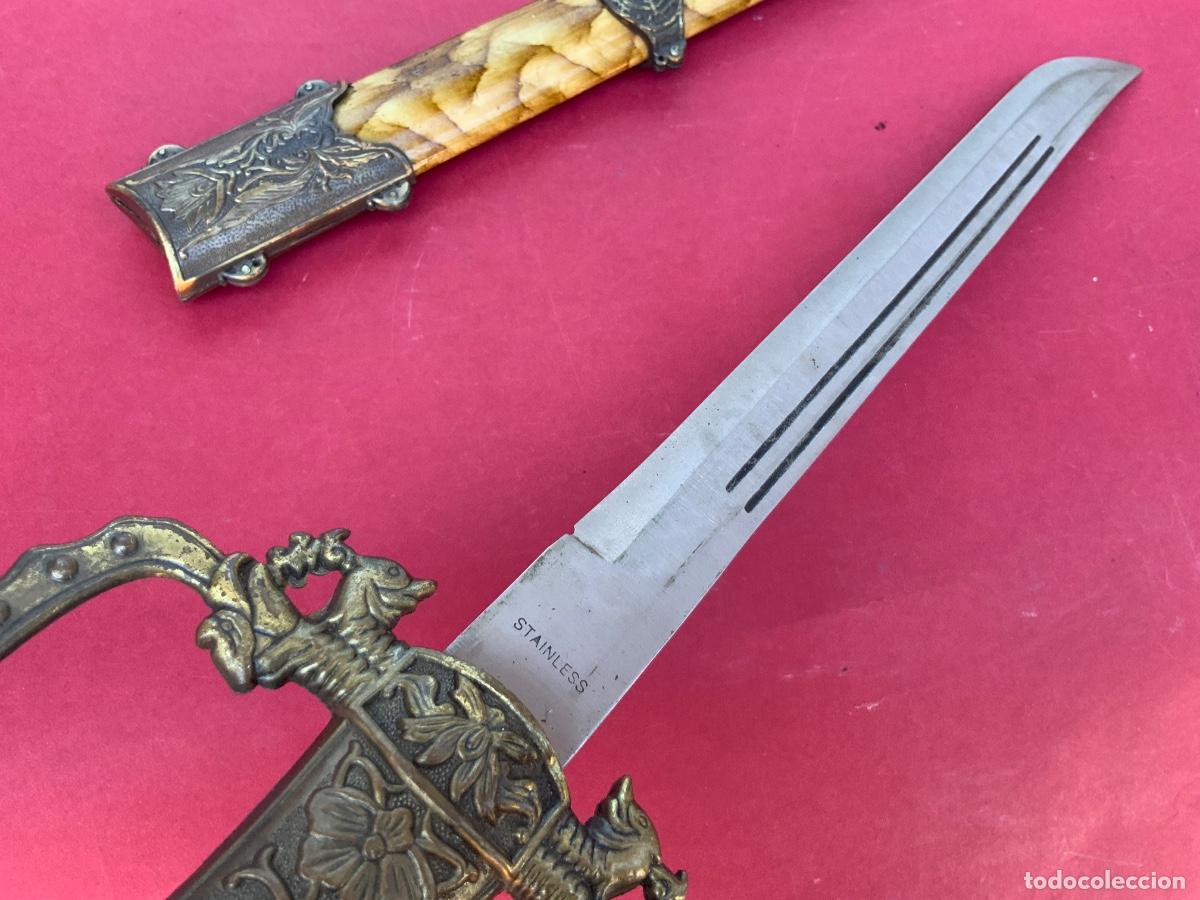 Militaria: Daga oriental. R&eacute;plica. - Foto 14