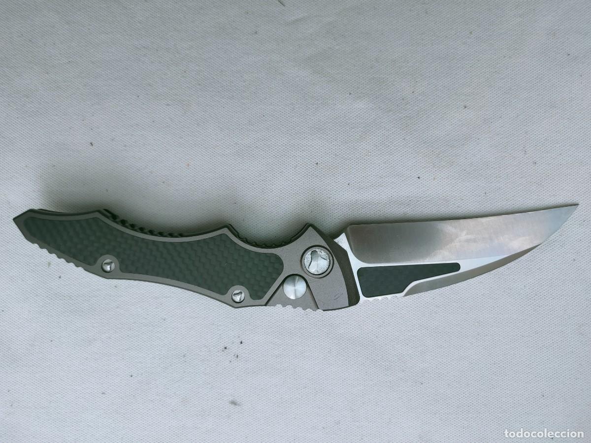 Militaria: CUCHILLO PLEGABLE NAVAJA - Foto 1