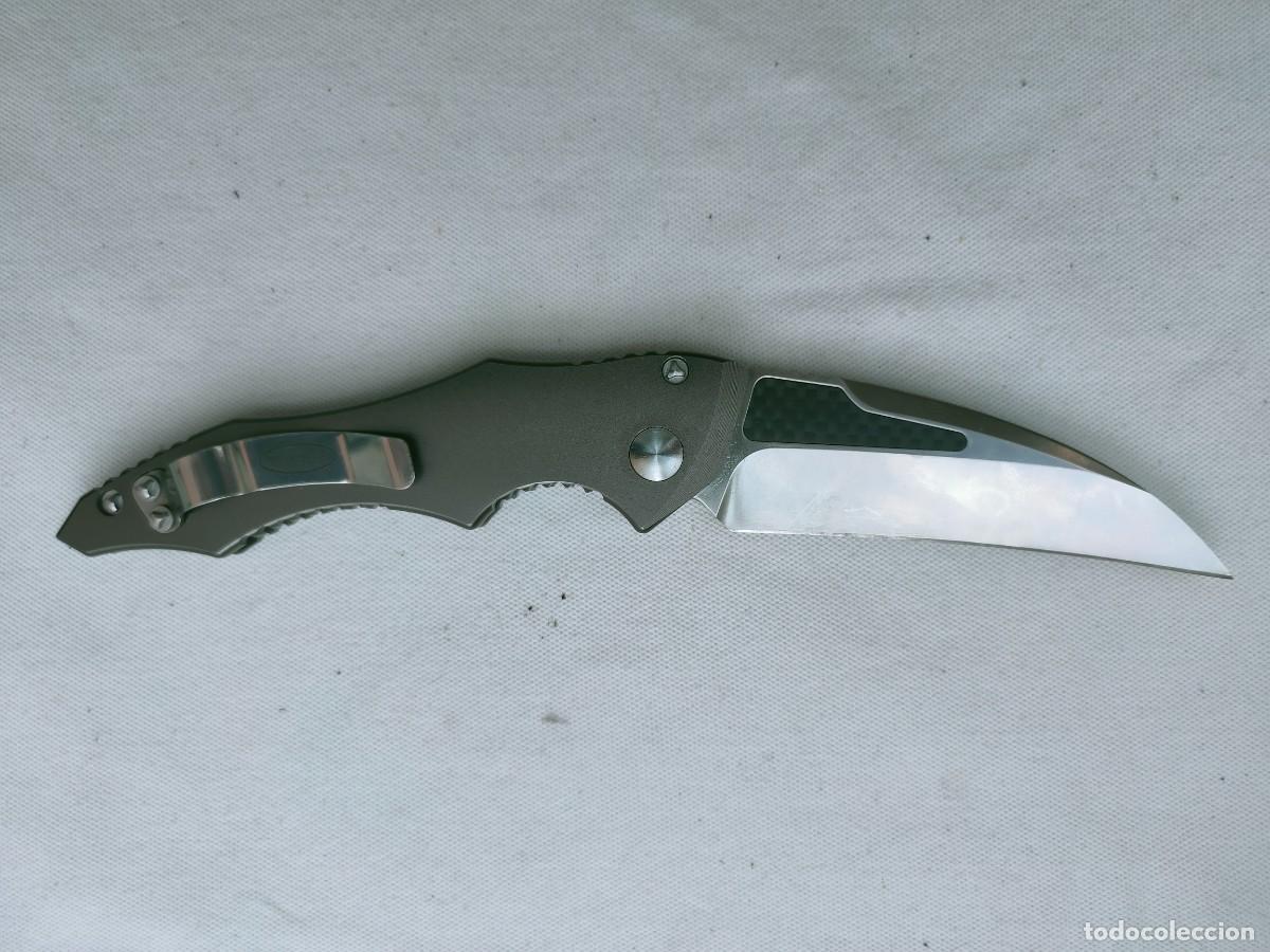 Militaria: CUCHILLO PLEGABLE NAVAJA - Foto 2