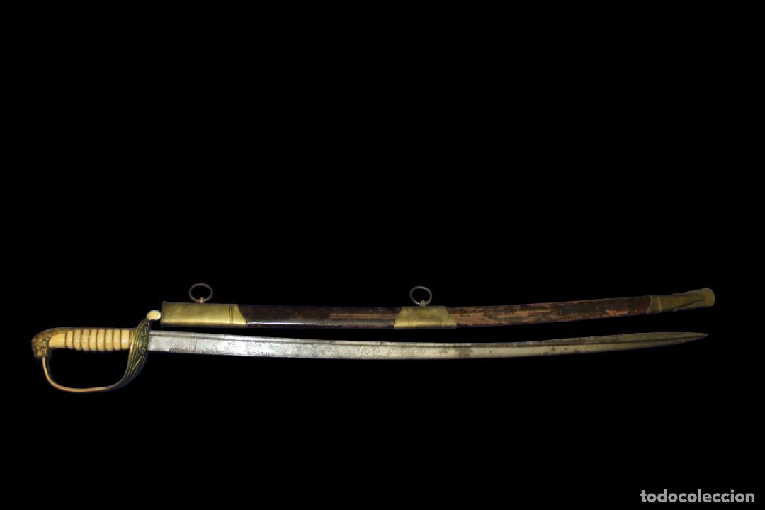 Militaria: sable naval siglo xix - Foto 2