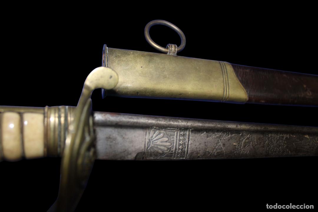 Militaria: sable naval siglo xix - Foto 7