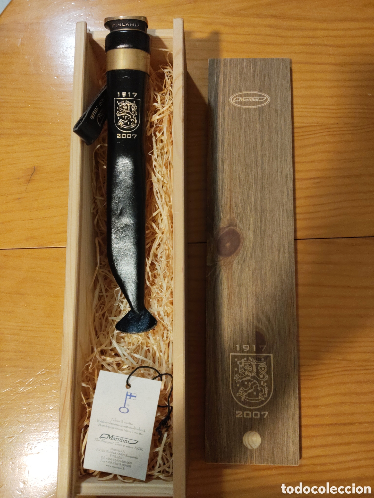 Militaria: Cuchillo Marttiini Finland&eacute;s 1917-2007
