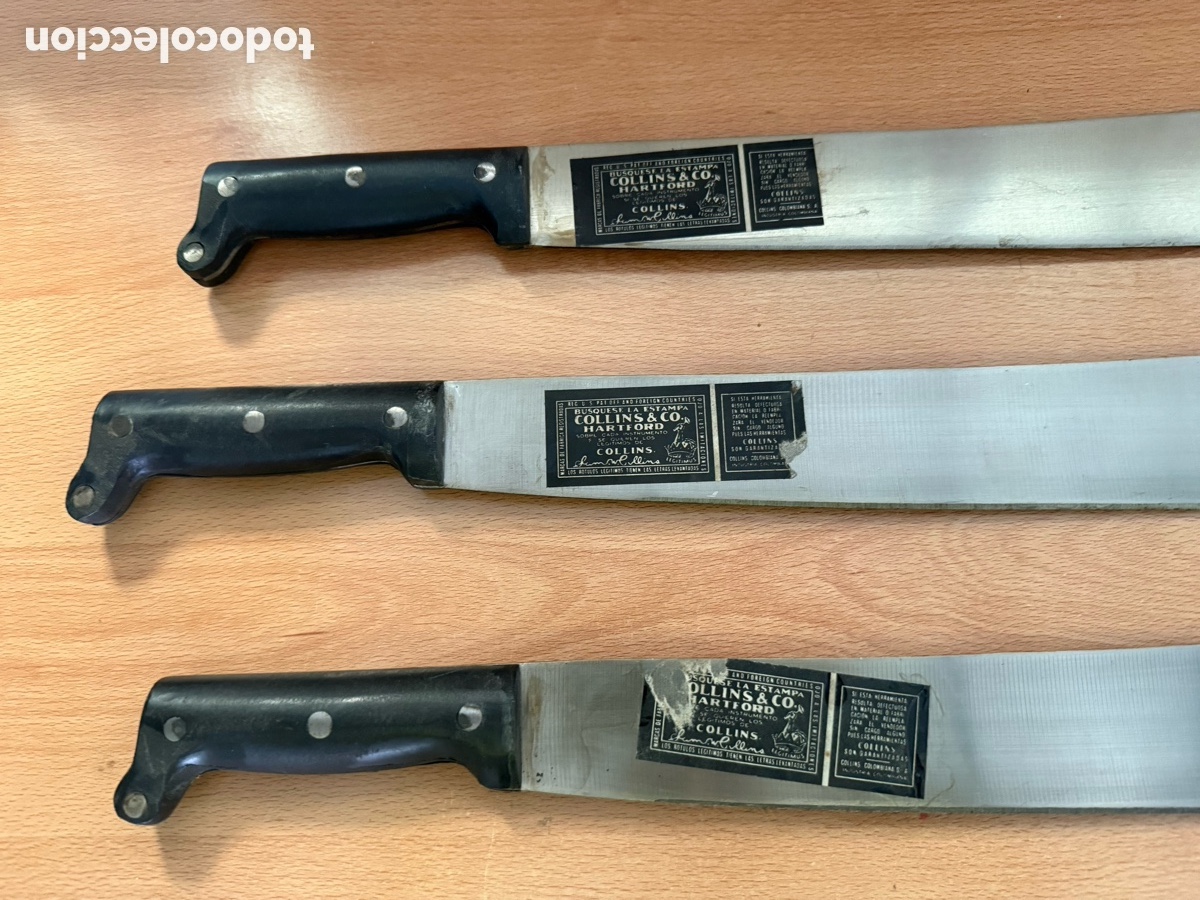 Militaria: Lote de MACHETES , Collins & Co. - Foto 3