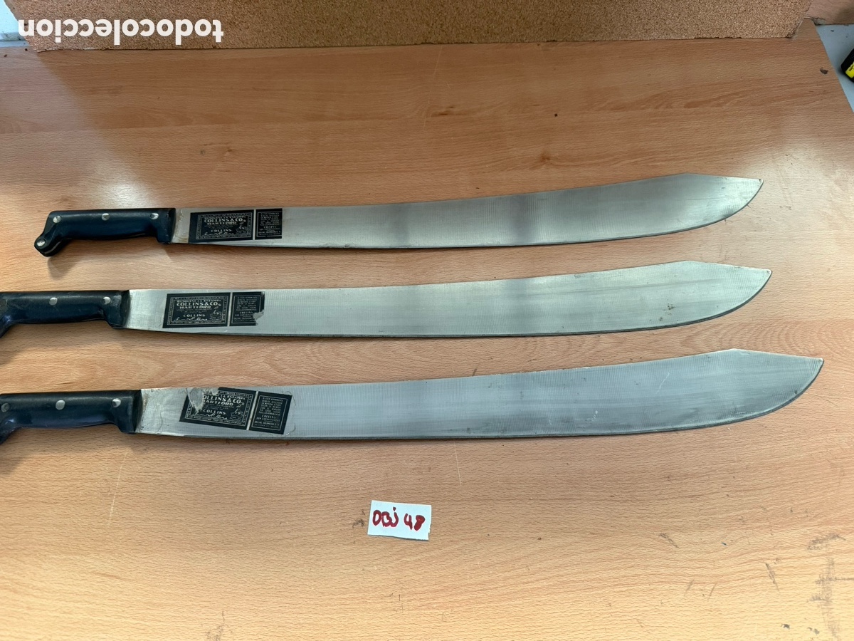 Militaria: Lote de MACHETES , Collins & Co. - Foto 1