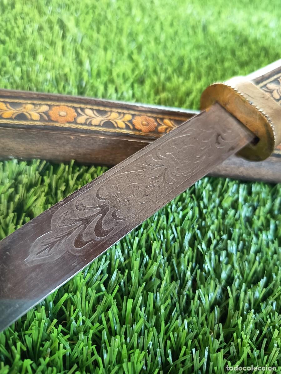 Militaria: Cuchillo largo tipo japon&eacute;s - Foto 3