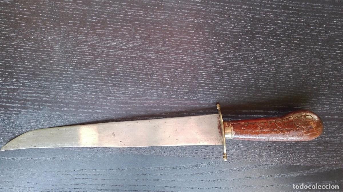 Militaria: Cuchillo hind&uacute; con funda - Foto 3