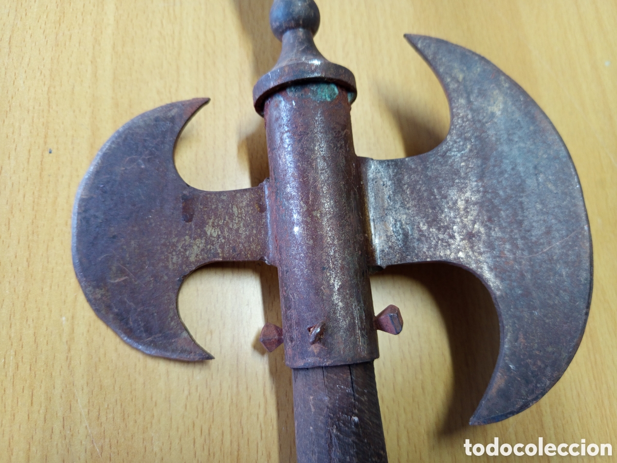 Militaria: R&eacute;plica hacha medieval - Foto 2