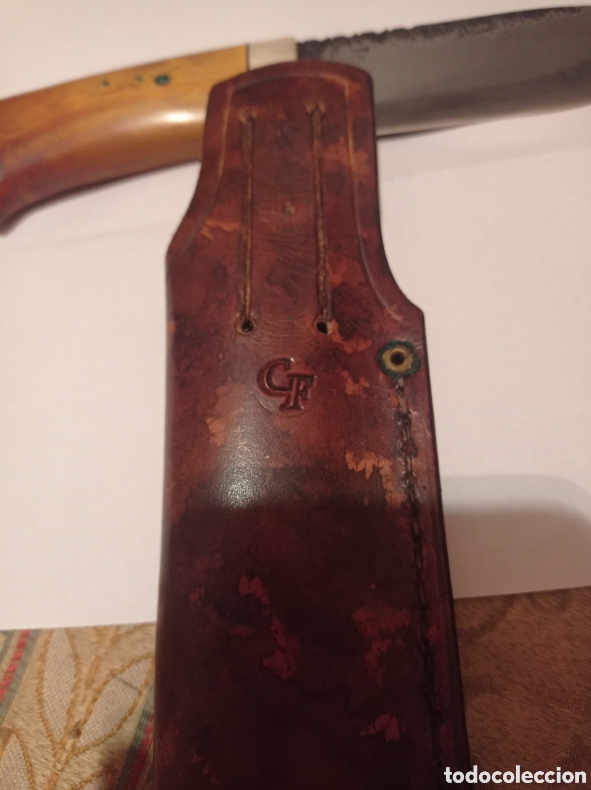 Militaria: Cuchillo artesano Cal Frederic - Foto 4