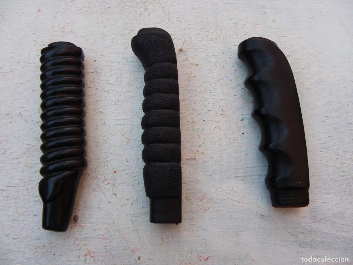 Militaria: 3 Mangos de sable negros - Foto 1