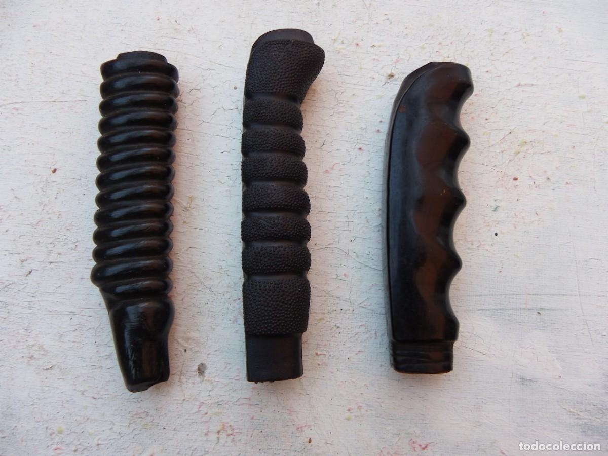 Militaria: 3 Mangos de sable negros - Foto 2