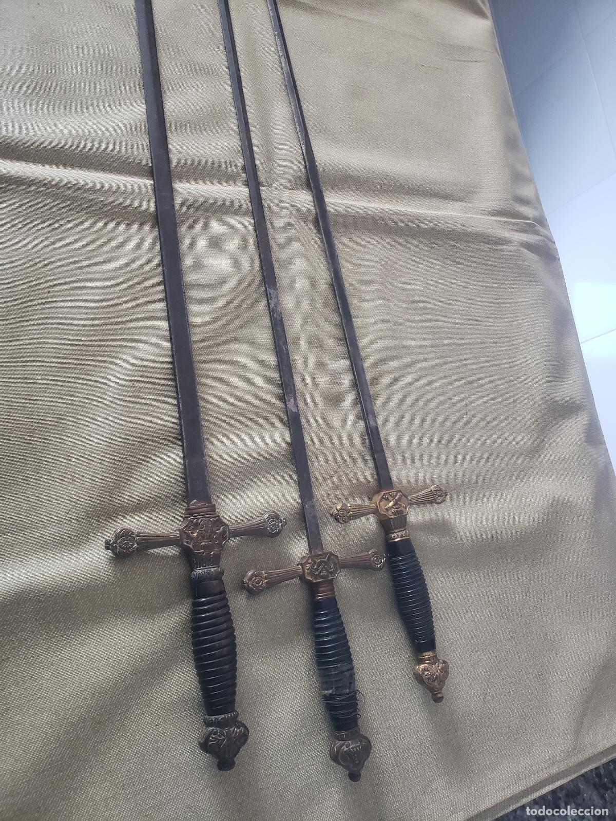 Militaria: LOTE DE TRES ESPADINES - Foto 4