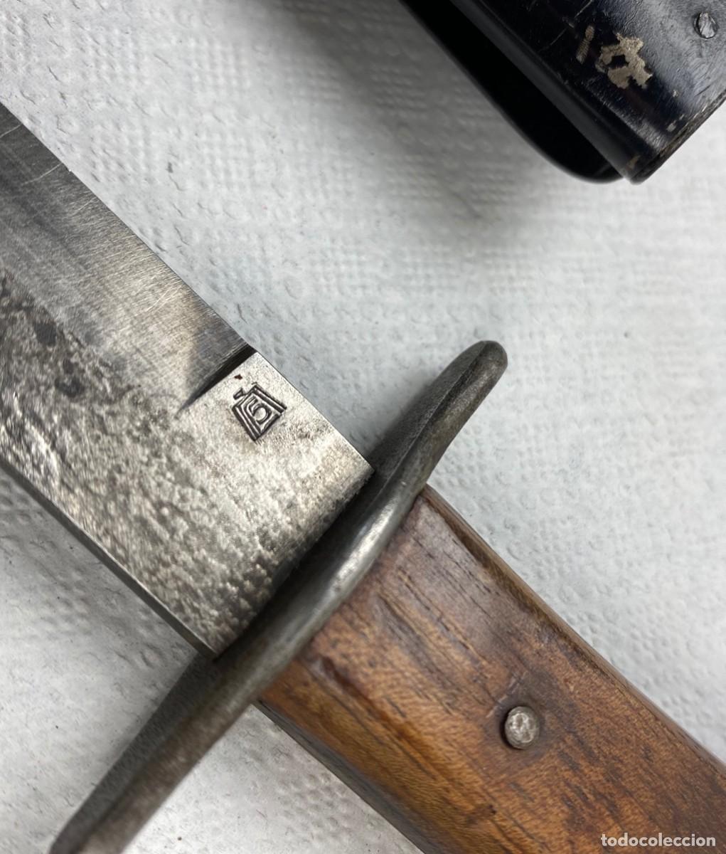 Militaria: CUCHILLO DE COMBATE DE LA LUFTWAFFE Nahkampfmesse BOOT KNIFE - Foto 2