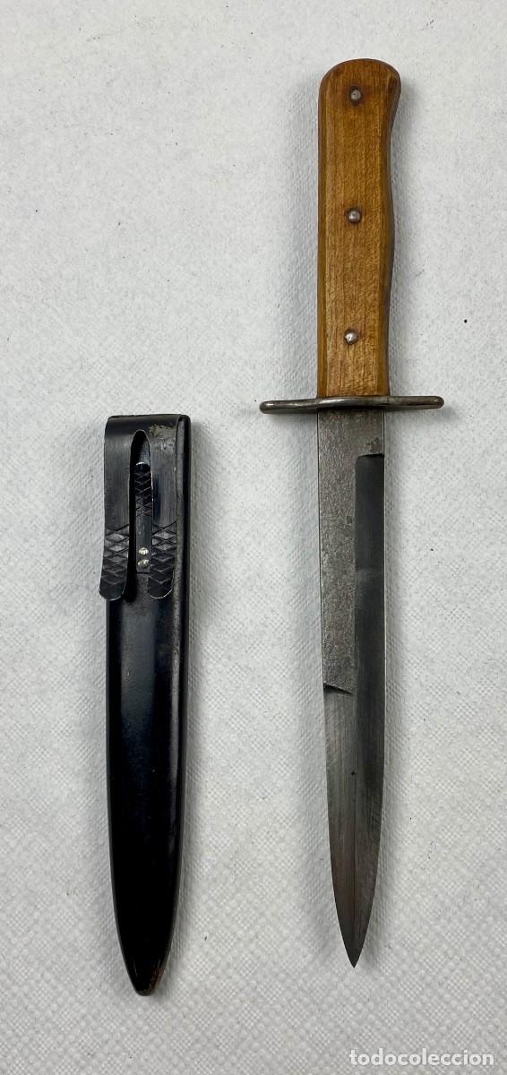 Militaria: CUCHILLO DE COMBATE DE LA LUFTWAFFE Nahkampfmesse BOOT KNIFE - Foto 3