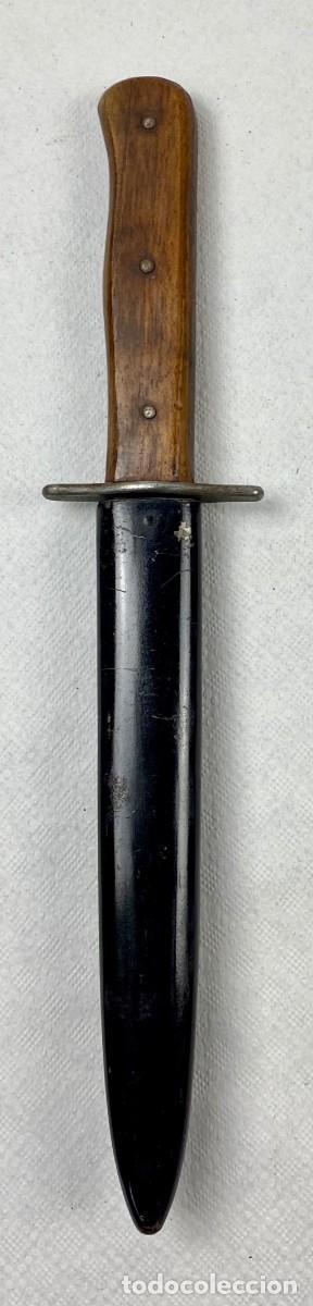 Militaria: CUCHILLO DE COMBATE DE LA LUFTWAFFE Nahkampfmesse BOOT KNIFE - Foto 4