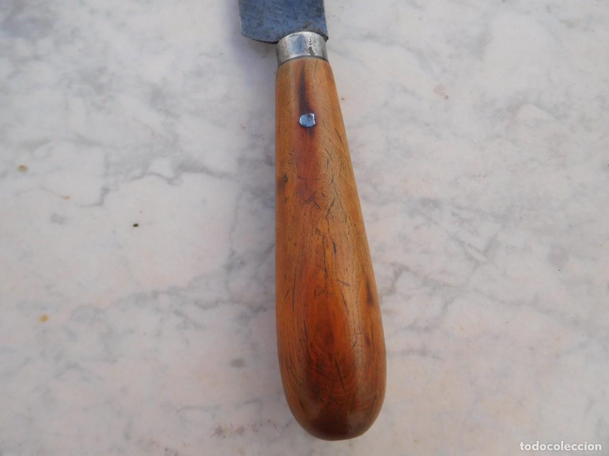 Militaria: Cuchillo antiguo con marcaje - Foto 2