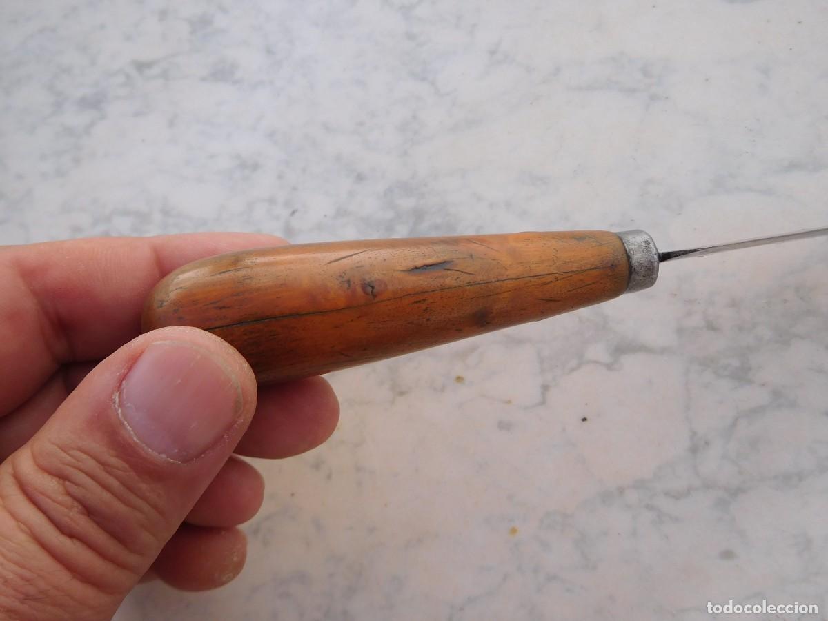 Militaria: Cuchillo antiguo con marcaje - Foto 8