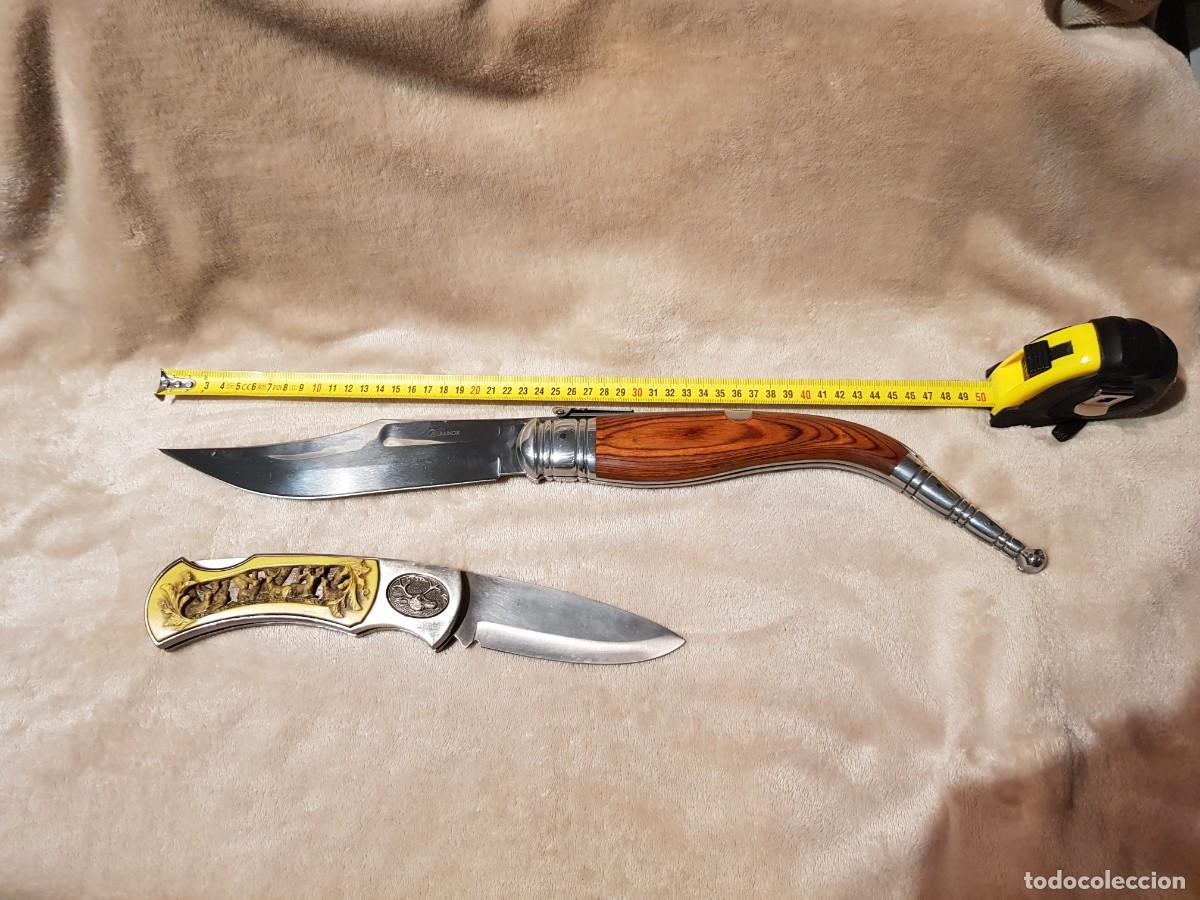 Militaria: DOS NAVAJAS GIGANTES - Foto 2
