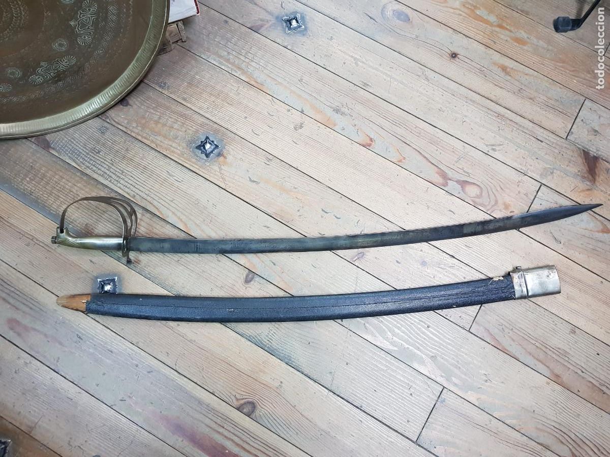 Militaria: SABLE INDIO CON FUNDA - Foto 1