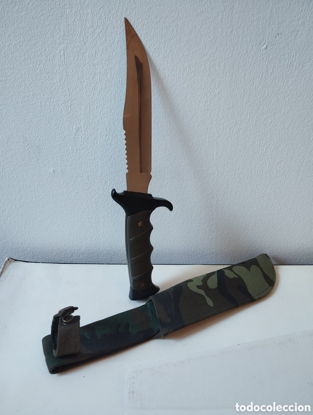 Militaria: CUCHILLO DE CAZA CUDEMAN - Foto 4