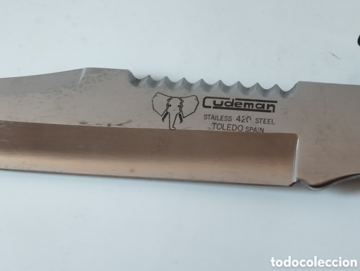 Militaria: CUCHILLO DE CAZA CUDEMAN - Foto 6