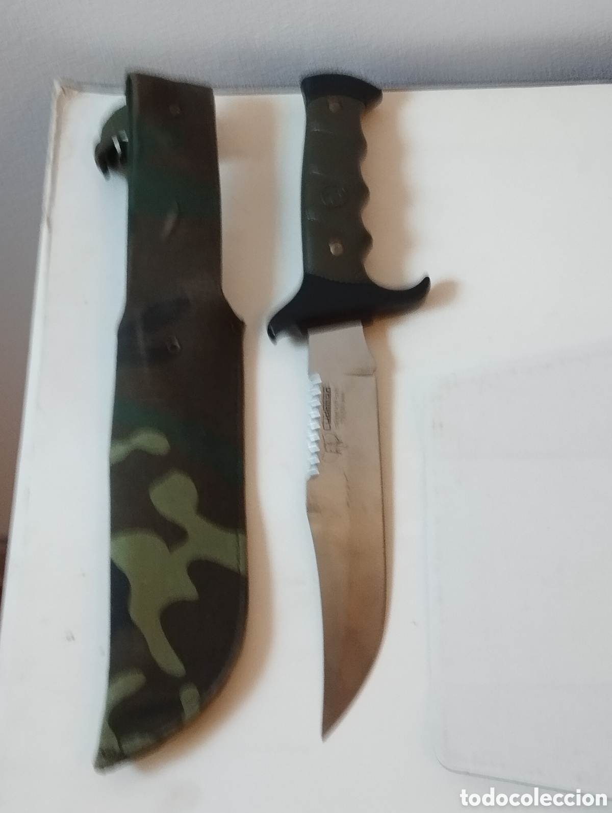 Militaria: CUCHILLO DE CAZA CUDEMAN - Foto 1