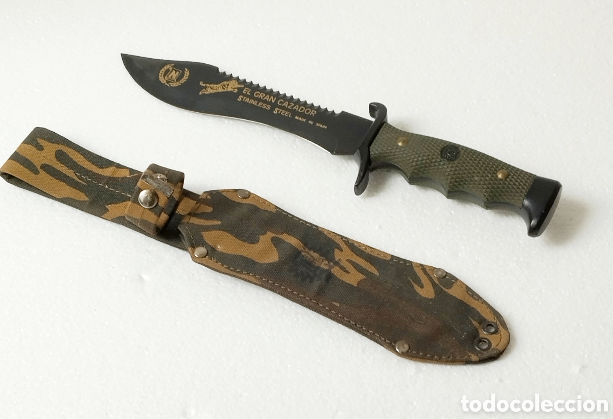 Militaria: CUCHILLO DE CAZA. EL GRAN CAZADOR