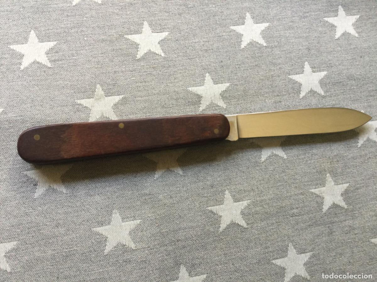 Militaria: NAVAJA AITOR MANGO MADERA - Foto 4