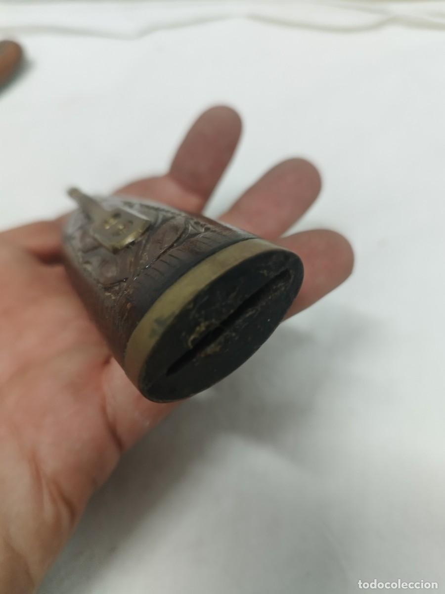 Militaria: Antiguo cuchillo de la india, de madera. - Foto 11