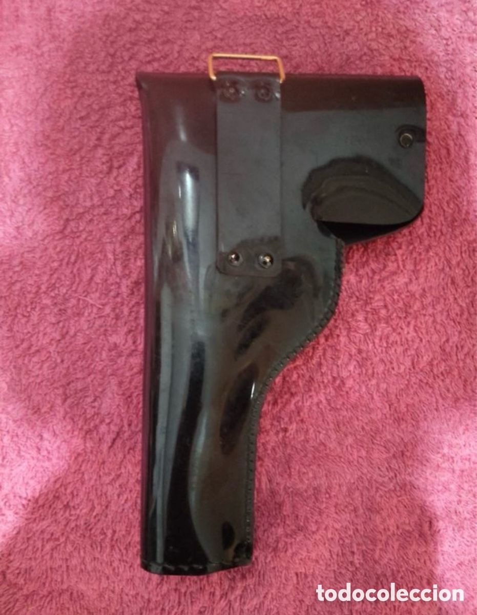 Militaria: Funda militar de charol - Foto 2