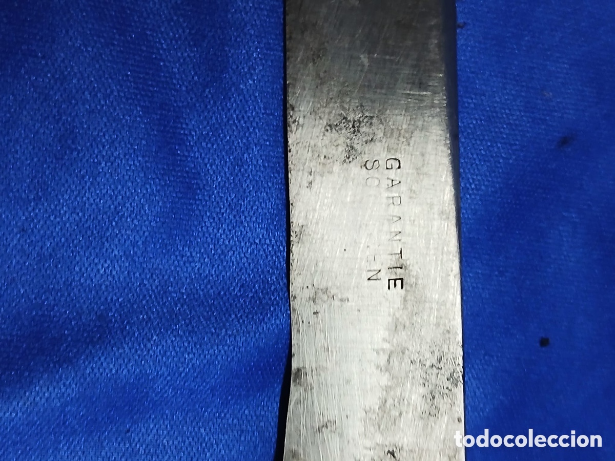 Militaria: Cuchillo con marcajes mango de alta con marcajes - Foto 3