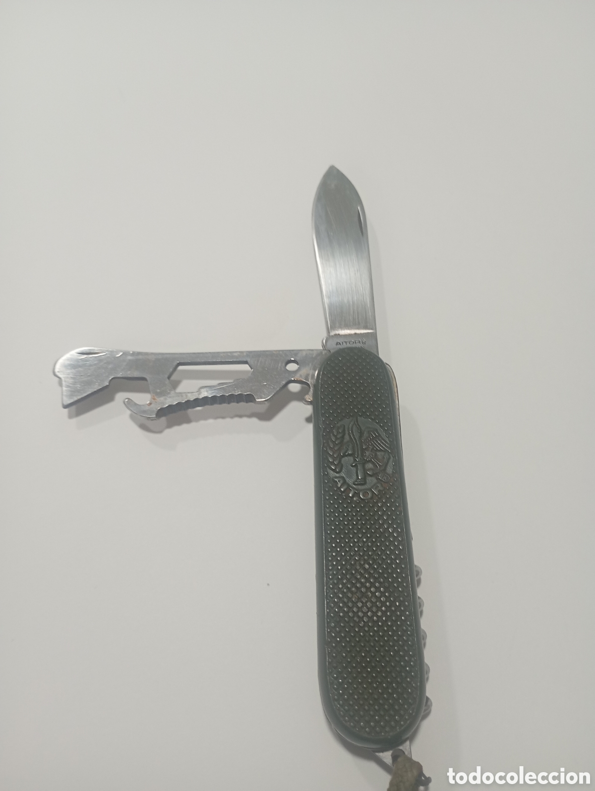 Militaria: Antigua Navaja Multiusos Militar Aitor &rdquo;Gran Capit&aacute;n&rdquo; - Ej&eacute;rcito Espa&ntilde;ol (A&ntilde;os 70/80)