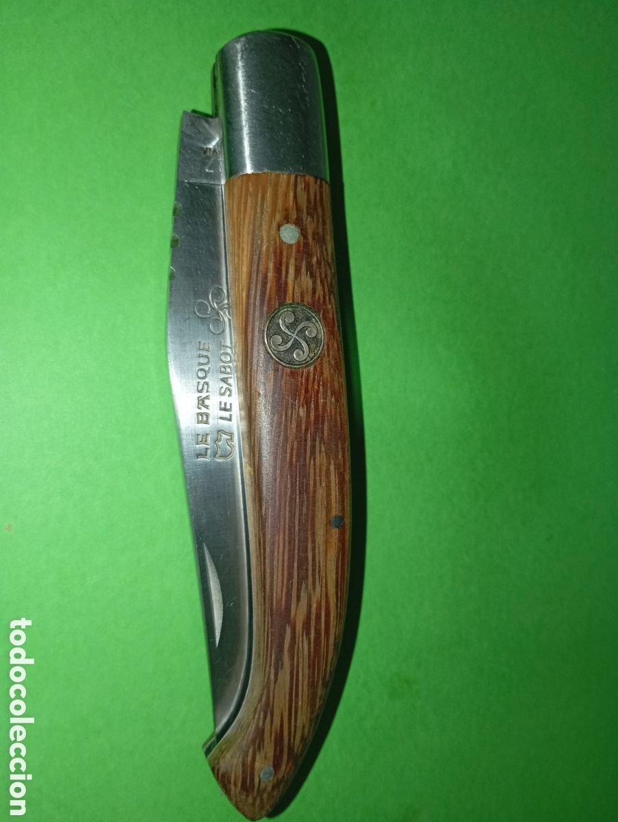Militaria: Navaja francesa le basque&rdquo;le sabot&rdquo;