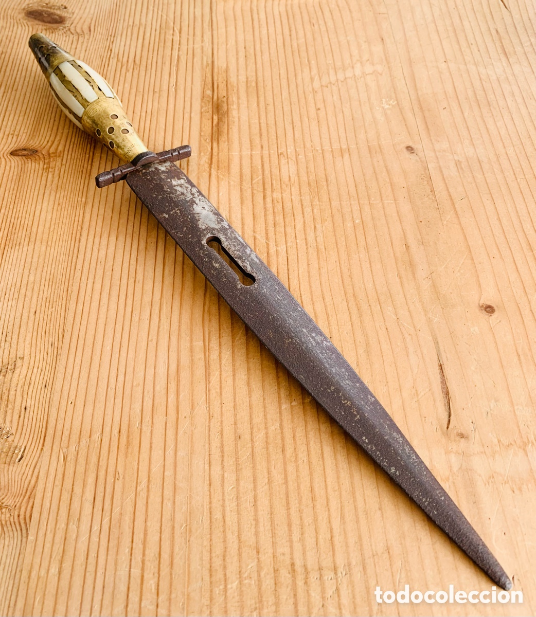 Militaria: Cuchillo antiguo espa&ntilde;ol - Foto 1
