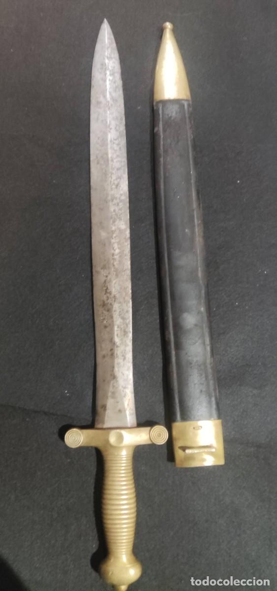 Militaria: Machete de ejercito franc&eacute;s de a pie - Foto 1