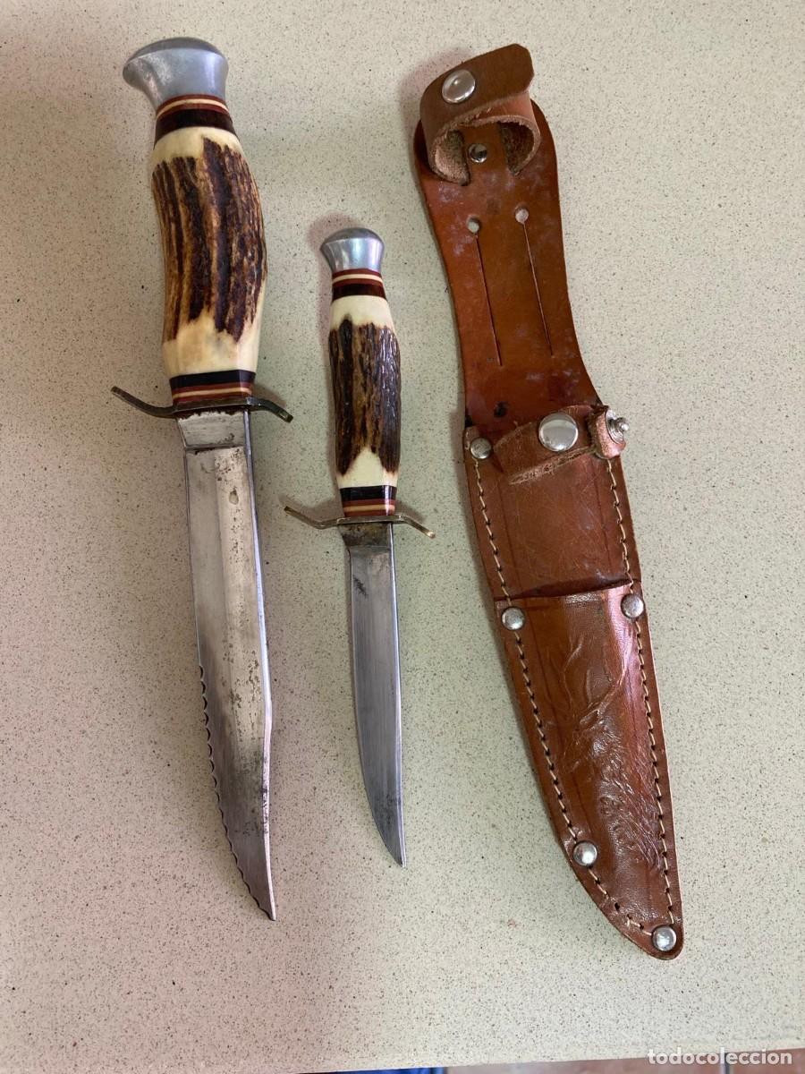 Militaria: Set de dos cuchillos de canguro - Foto 1
