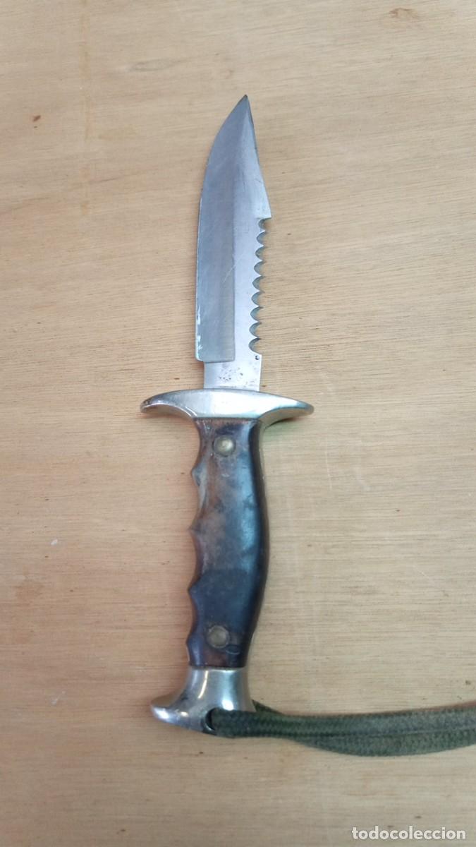 Militaria: Cuchillo de monte. Medida 20cm. - Foto 1